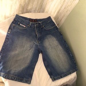 Victorious Y2K jean shorts size 34’s